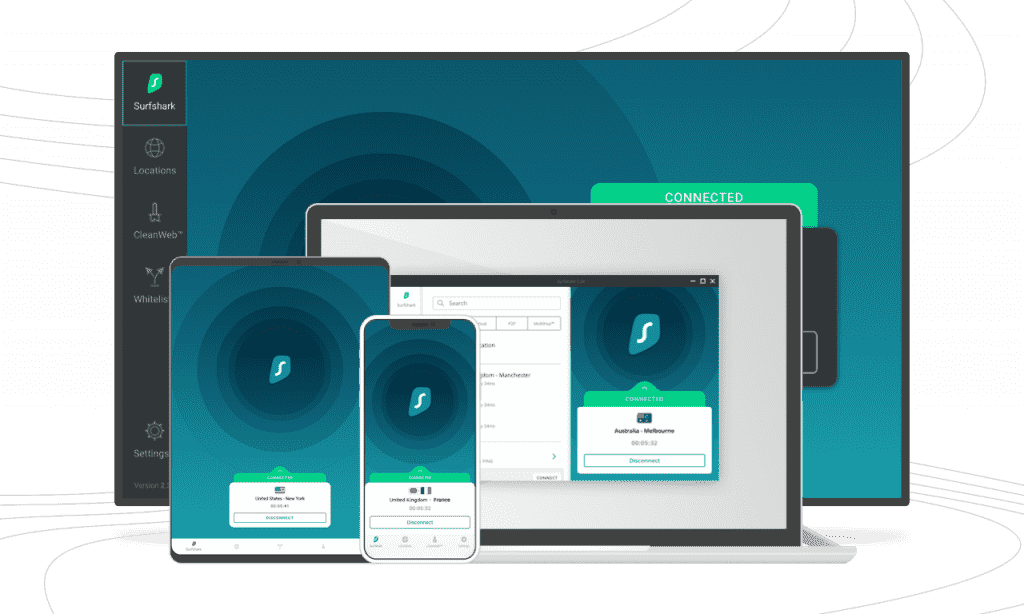 Surfshark – Najlepsza sieć VPN dla rodzin lub małych firm – vpnMentor