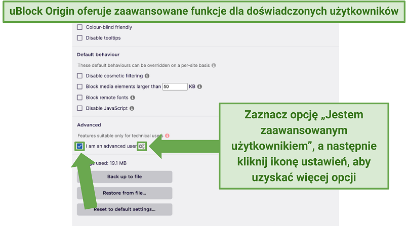 Screenshot showing how to toggle your filters in AdGuard