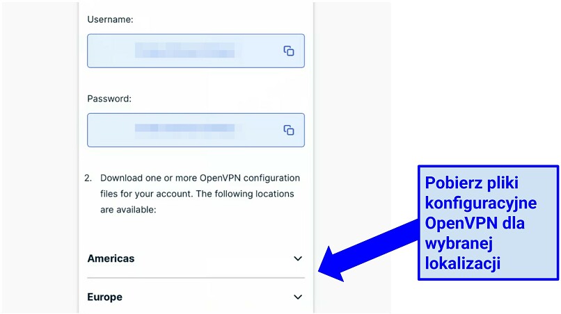 Image showing how to download ExpressVPN's OpenVPN configuration files